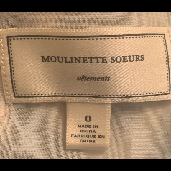 Anthropologie Moulinette Soeurs silk dress sz 0 - Picture 4 of 4